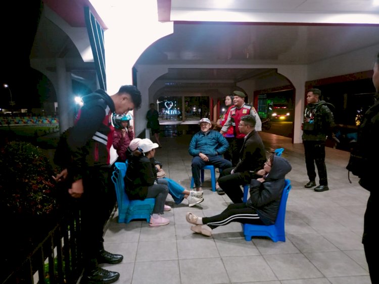 Satuan Samapta Gelar Patroli Perintis Presisi Malam Minggu, Jaga Kamtibmas di Kota Ruteng