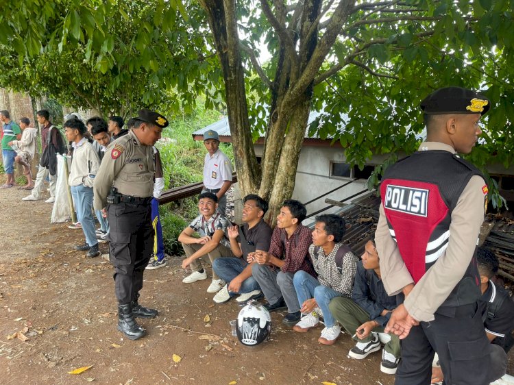 Patroli Dialogis Samapta Polres Manggarai  Wujud Nyata Pelayanan Dan Perlindungan Untuk Masyarakat