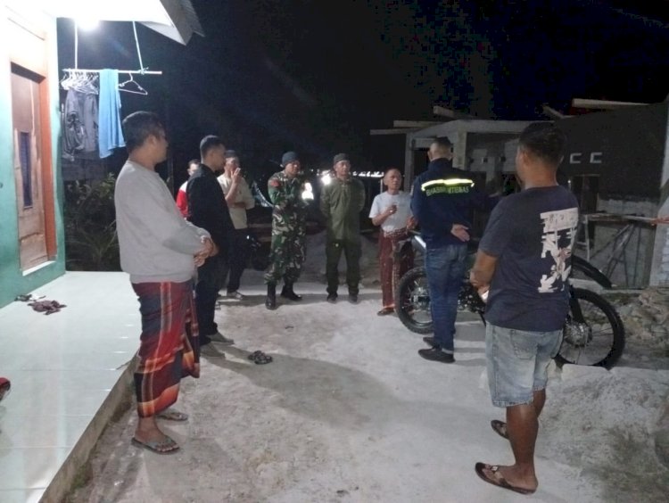 Sinergitas Tni-Polri Dan Aparat Kelurahan Wujudkan Kamtibmas Yang Kondusif Dan Himbauan Kamtibmas