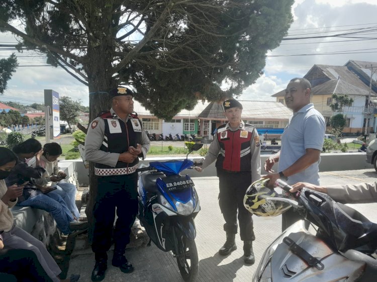 Patroli Dialogis Samapta Polres Manggarai: Wujudkan Rasa Aman dan Tertib di Kota Ruteng