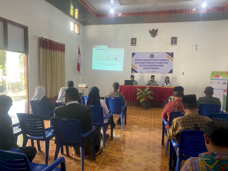 Wakapolres Manggarai Hadiri Sosialisasi Aplikasi Flobamorata: Dorong Sinergi Digital Antarinstansi