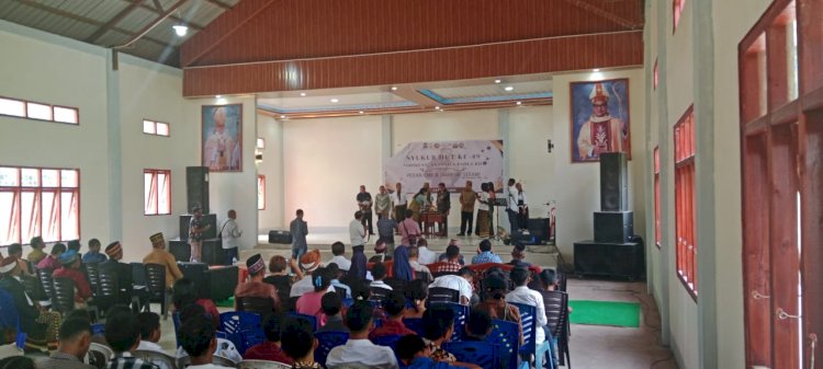 Pengamanan Jambore OMK: Bhabinkamtibmas Pastikan Situasi Kondusif