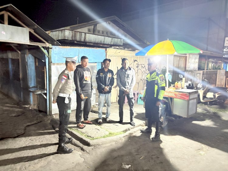 Satuan Lantas Polres Manggarai Gencarkan Patroli Malam, Fokus Balap Liar dan Gangguan Kamtibmas