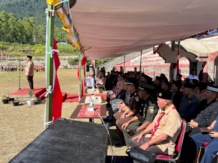 Gerakan Pramuka Manggarai Peringati HUT ke-64 dengan Semangat Pengabdian