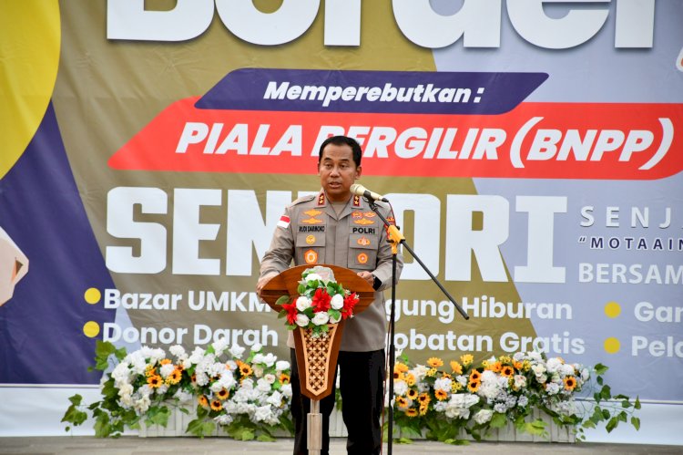 Polda NTT Gelar Motaa’in Border Safety Riding, Semarakkan Sinergi Tapal Batas