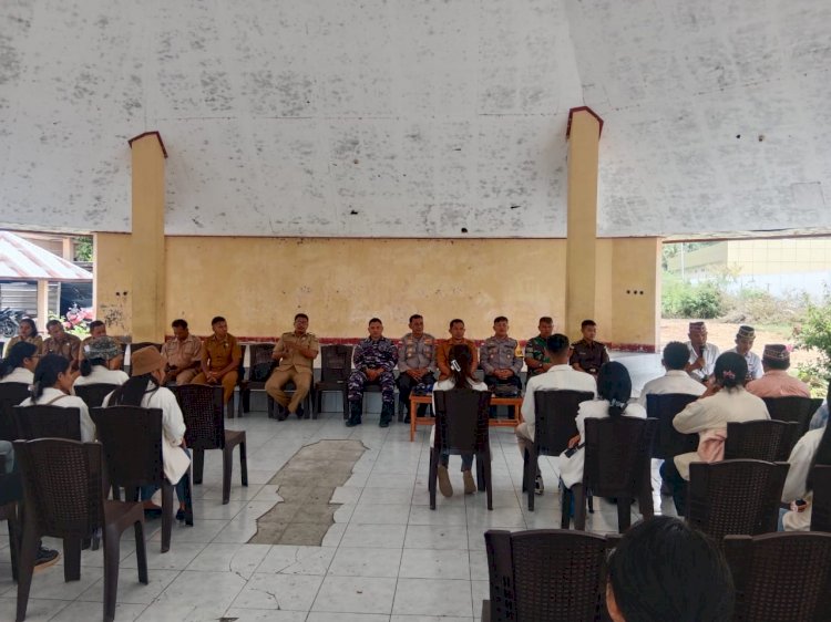Kehadiran Polri Warnai Penjemputan dan Penerimaan Mahasiswa KKN Tematik UNIKA St. Paulus