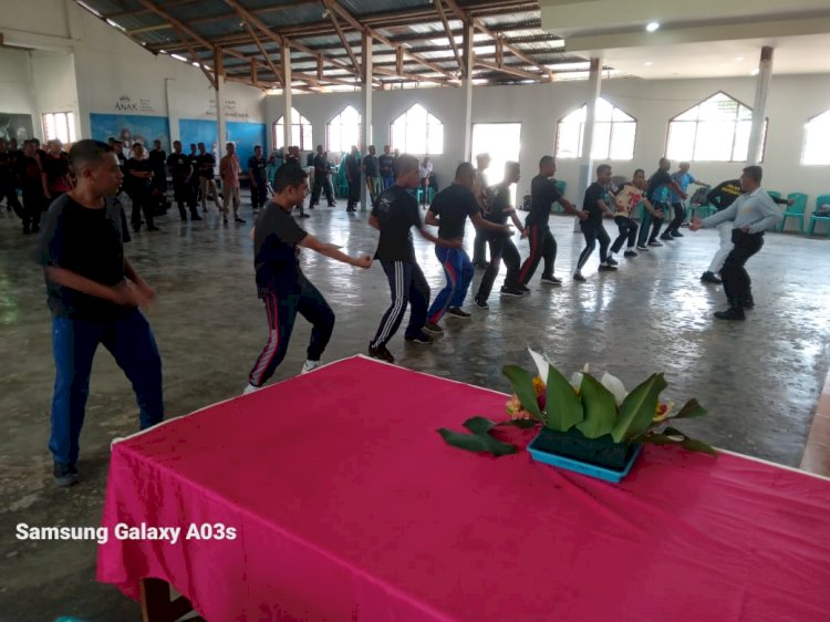 Pelatihan Satpam Kualifikasi Gada Pratama Gelombang XII Polres Manggarai Polda NTT Tahun 2025