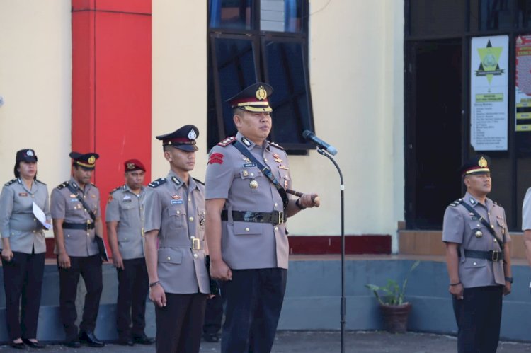 Upacara Memperingati Hari Juang Polri Tingkat Polres Manggarai Tahun 2025