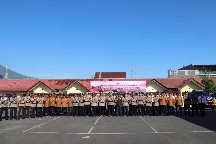 Upacara Memperingati Hari Juang Polri Tingkat Polres Manggarai Tahun 2025