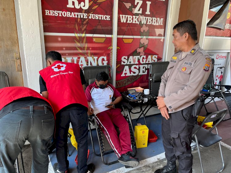 Kapolres Manggarai Bersama Forkompinda Meriahkan Hari Lahir Adhyaksa Ke-80