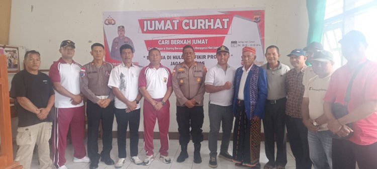 Jumat Curhat Polres Manggarai: Wadah Komunikasi dan Solusi Bersama Masyarakat Kelurahan Pau