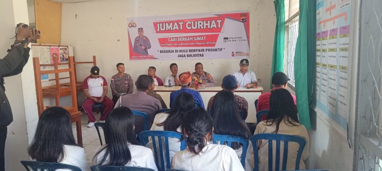Jumat Curhat Polres Manggarai: Wadah Komunikasi dan Solusi Bersama Masyarakat Kelurahan Pau