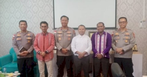 Wakapolda NTT Jalin Silaturahmi dengan Majelis Sinode Harian GMIT