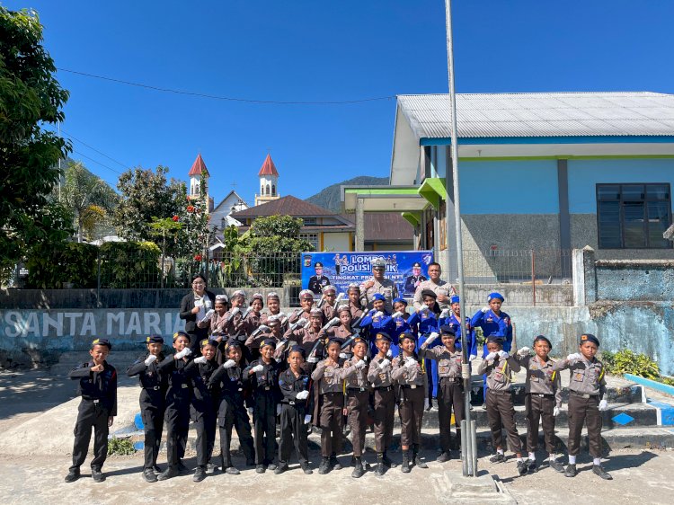 Sat. Lantas Polres Manggarai ikuti Lomba Polisi Cilik Sambut HUT Lalu Lintas ke-70 Tingkat Provinsi NTT