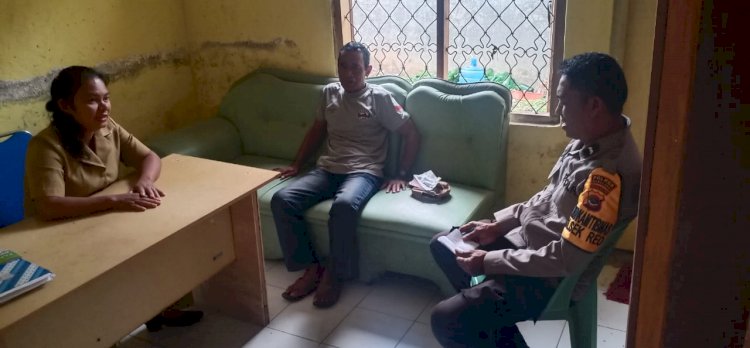 Bhabinkamtibmas Reok Laksanakan Patroli dan Sambang di Kelurahan Baru