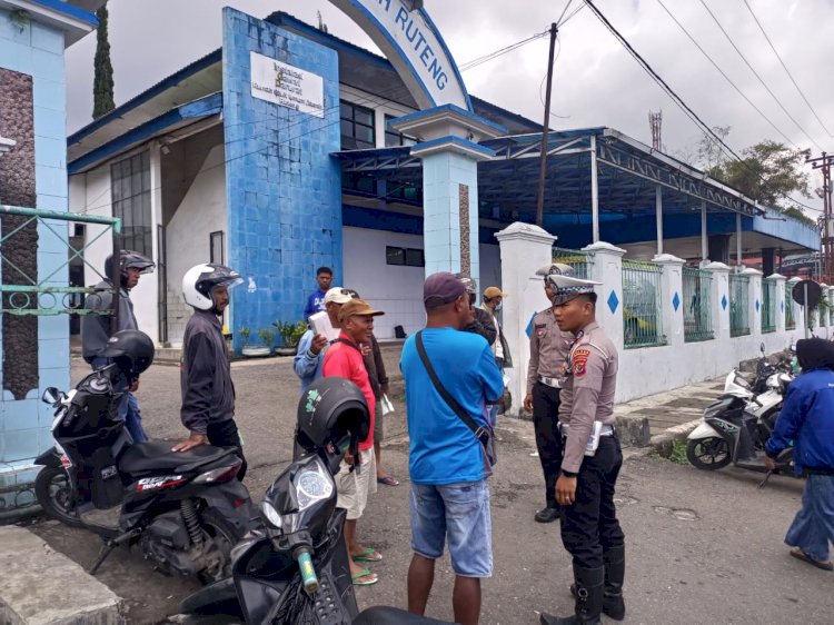 Sat Lantas Polres Manggarai Gelar Patroli KRYD dan Himbauan Jelang Event Internasional Tour De Entete