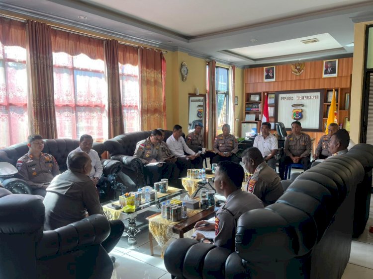 Anev Mingguan Polres Manggarai, Kapolres Manggarai Beri Sejumlah Penekanan Penting