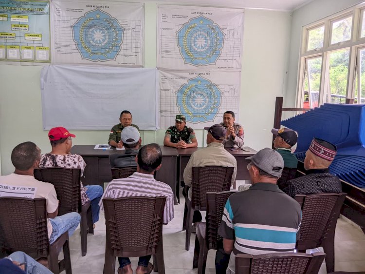 Kanit Binpolmas Polres Manggarai Sosialisasikan Pencegahan Rabies kepada Warga Bangka Leda