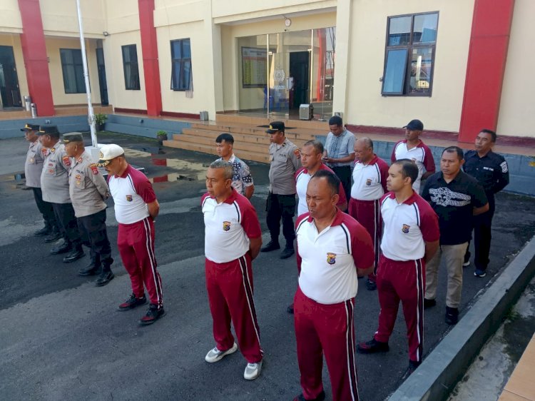 APEL PAGI: WAKAPOLRES MANGGARAI TEGASKAN WASKAT DAN PENEGAKAN DISIPLIN — DUA KLIK ATASAN DI ATAS PELANGGAR BERTANGGUNG JAWAB