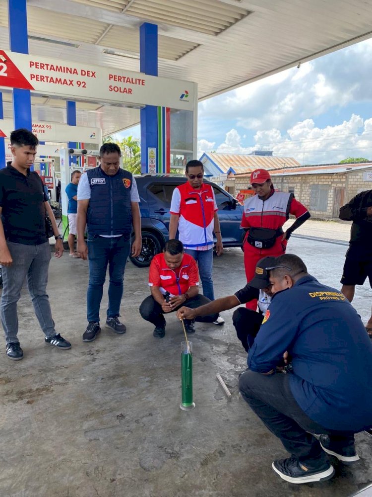 Cegah Kecurangan, Polda NTT Awasi Takaran dan Kualitas BBM Bersubsidi di 16 SPBU Kota Kupang
