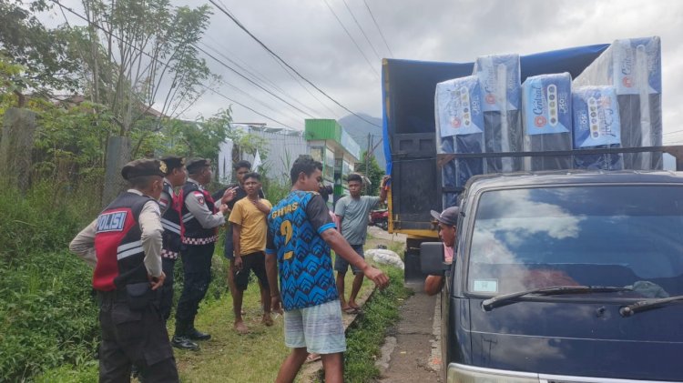 CEGAH AKSI PREMANISME, SATUAN SAMAPTA POLRES MANGGARAI LAKSANAKAN PATROLI DIALOGIS HUMANIS