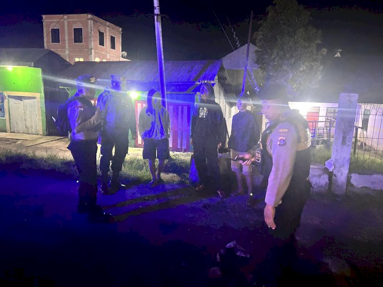 Patroli Perintis Presisi Samapta Polres Manggarai Tingkatkan Keamanan di Kota Ruteng
