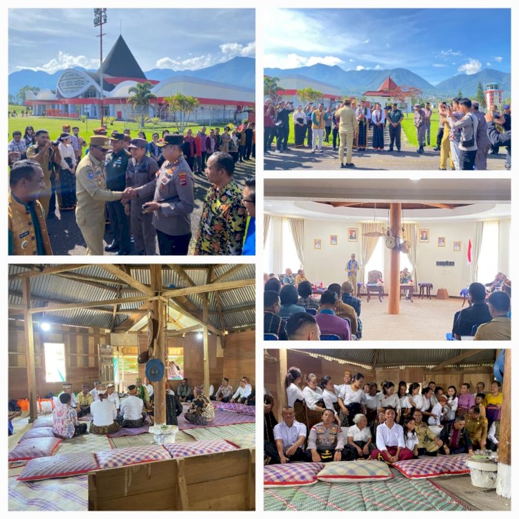 PASTIKAN KUNJUNGAN KERJA WAKIL GUBERNUR NTT DI KABUPATEN MANGGARAI BERJALAN AMAN, POLRES MANGGARAI TERJUNKAN PERSONEL PENGAMANAN