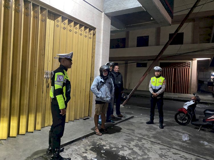 Polres Manggarai Gelar Patroli Malam Antisipasi Balap Liar dan Parkir Liar di Kota Ruteng