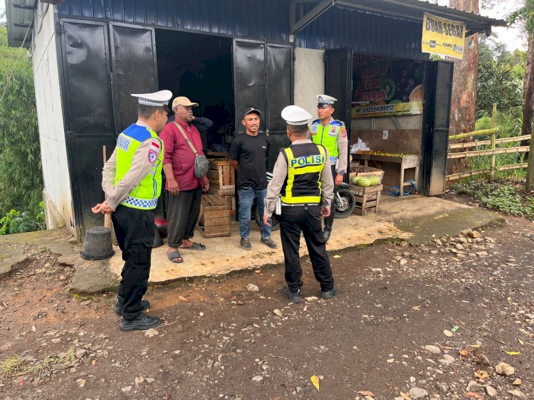 Sat Lantas Polres Manggarai Laksanakan Patroli KRYD dan Himbauan Kamseltibcar Lantas di Kota Ruteng