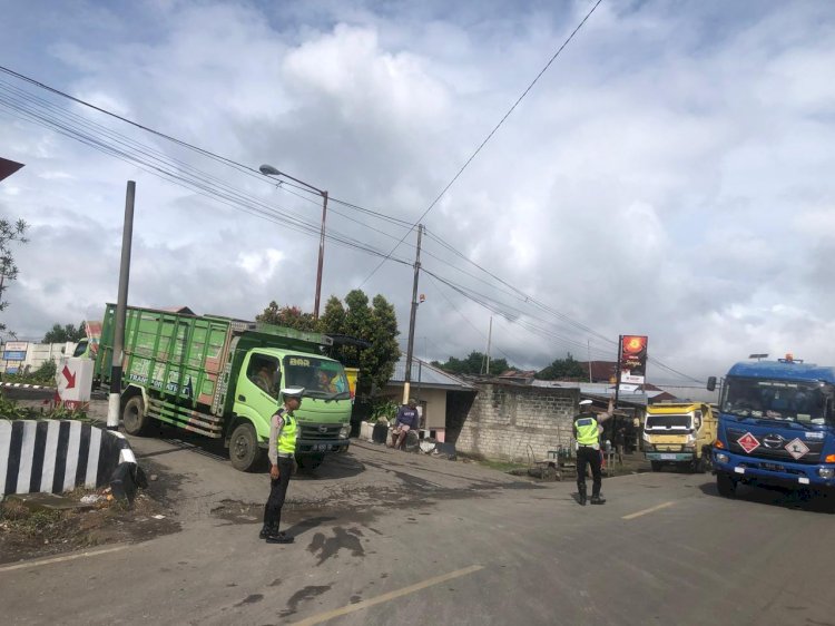 Sat Lantas Polres Manggarai Laksanakan Patroli KRYD dan PAMTURLALIN di Kota Ruteng