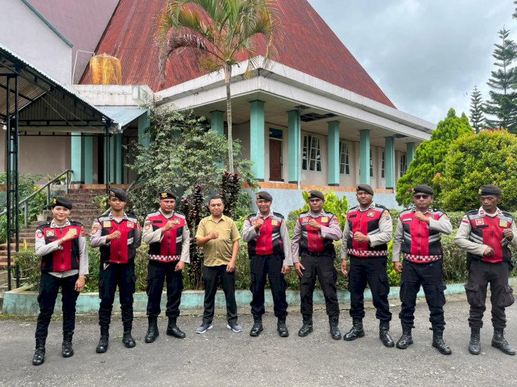 Sat Samapta Polres Manggarai Intensifkan Patroli Pengamanan Gereja Jelang Natal dan Tahun Baru 2026