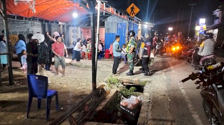 Apel dan Patroli Gabungan Pengamanan Malam Pergantian Tahun di Wilayah Hukum Polsek Reo Berjalan Aman dan Kondusif