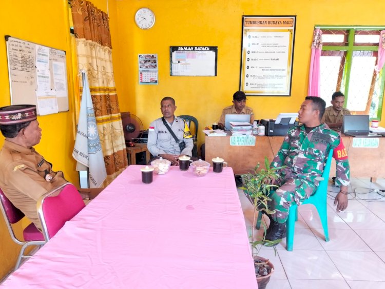 Bhabinkamtibmas Reok Barat Laksanakan Sambang dan Sosialisasi HPR di Desa To’e