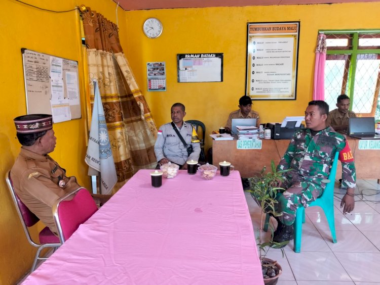 Bhabinkamtibmas Reok Barat Laksanakan Sambang dan Sosialisasi HPR di Desa To’e