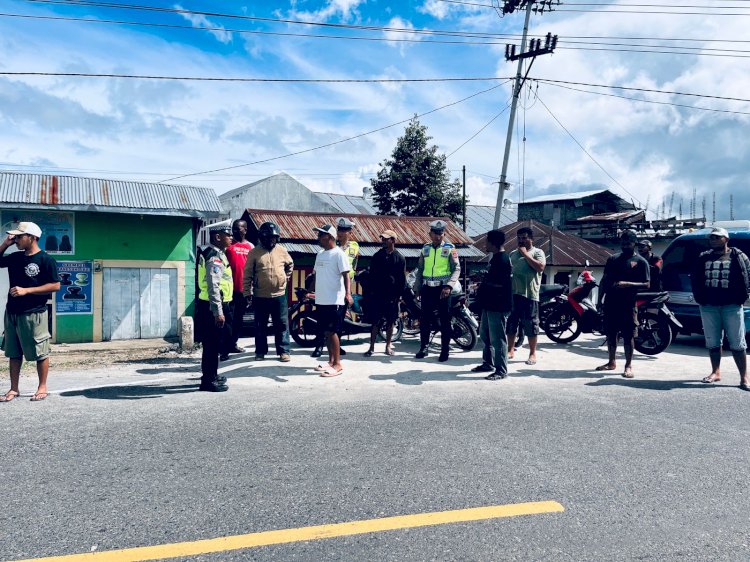 Satlantas Polres Manggarai Gencarkan Patroli KRYD dan Pamturlalin di Kota Ruteng
