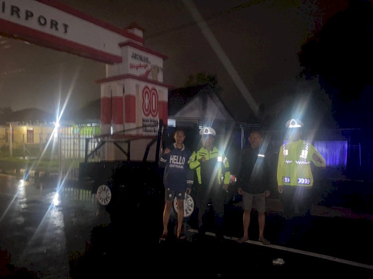 POLRES MANGGARAI LAKSANAKAN PATROLI MALAM ANTISIPASI BALAP LIAR DAN LAKA LANTAS