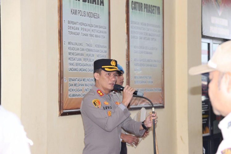 Apel Jam Pimpinan Polres Manggarai Tekankan Kedisiplinan, Etika, dan Kesiapsiagaan Personel