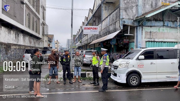 Satlantas Polres Manggarai Laksanakan Patroli KRYD dan Himbauan Kamseltibcarlantas di Kota Ruteng