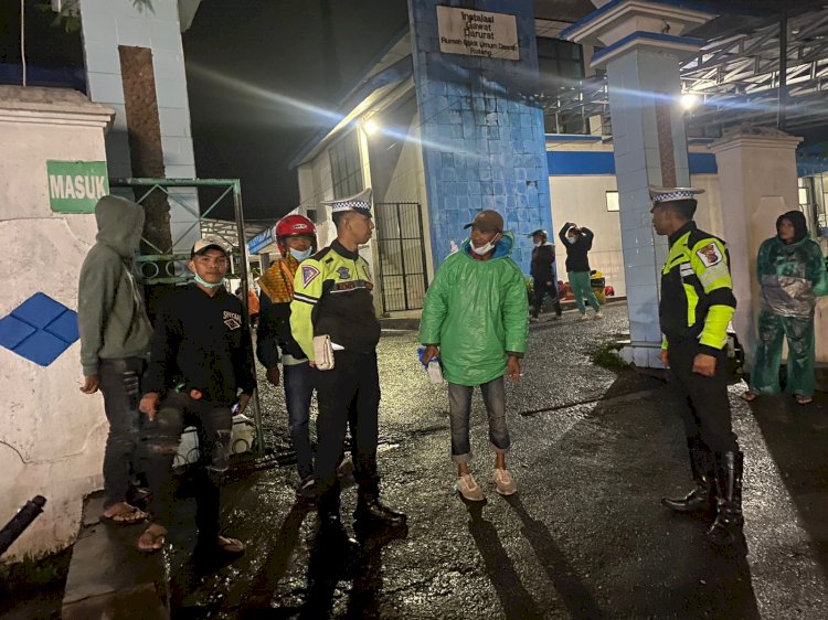 Polres Manggarai Gelar Patroli Malam, Antisipasi Balap Liar dan Laka Lantas