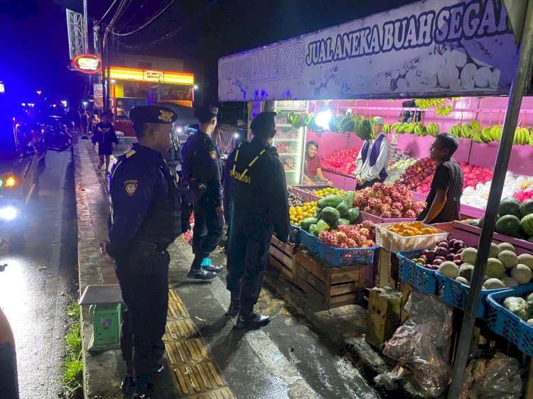 Unit Turjawali Sat Samapta Polres Manggarai Laksanakan Patroli Kota Jaga Kamtibmas Tetap Kondusif