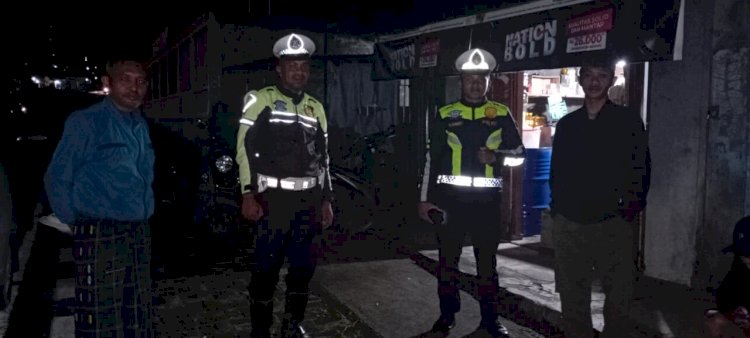 Patroli Malam Polres Manggarai Antisipasi Balap Liar dan Laka Lantas