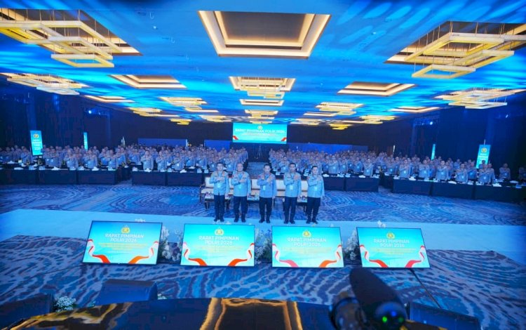 Beri Arahan di Rapim Polri, Kapolri Tegaskan Dukung-Kawal Penuh Program Pemerintah