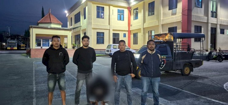 Polres Manggarai Polda  NTT, Bekuk Mahasiswa Pelaku Begal Kios di Ruteng.