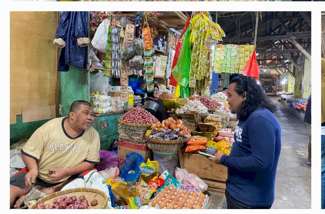 Pastikan Harga Sembako Stabil, Sat Intelkam Polres Manggarai  Polda NTT, Monitoring Harga dan Ketersediaan Bahan Pokok Jelang Idul Fitri 1447 H