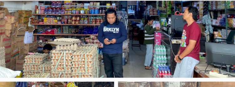 Pastikan Harga Sembako Stabil, Sat Intelkam Polres Manggarai  Polda NTT, Monitoring Harga dan Ketersediaan Bahan Pokok Jelang Idul Fitri 1447 H