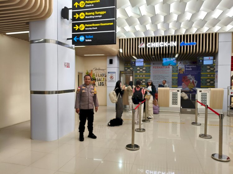 Pengamanan Ketat Penerbangan Susi Air di Bandara Frans Sales Lega, Situasi Aman Terkendali