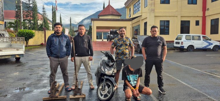 Gerak Cepat Jatanras Polres Manggarai, Pelaku Curanmor dan Pencurian Alat Potong Besi Berhasil Diringkus!