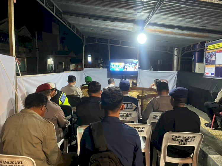 Kapolres Manggarai Ikuti Vicon Pengamanan Nasional Idul Fitri 1447 H, Perkuat Sinergitas TNI-Polri dan Pemerintah Daerah