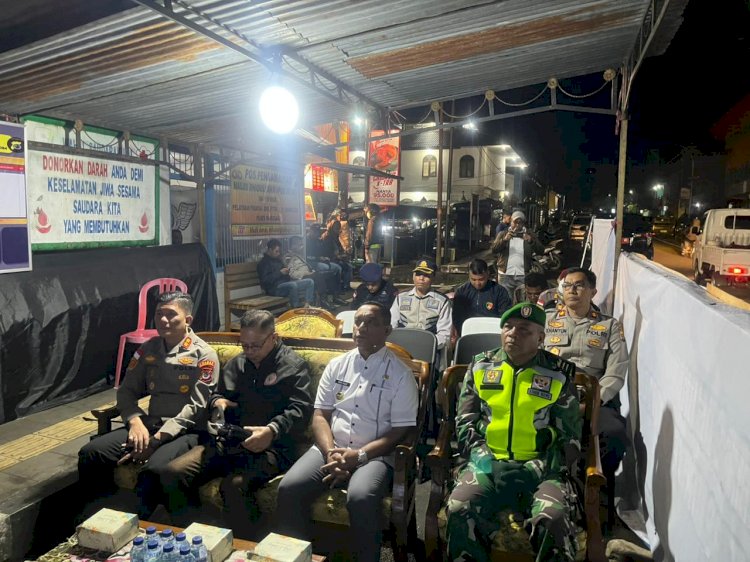 Kapolres Manggarai Ikuti Vicon Pengamanan Nasional Idul Fitri 1447 H, Perkuat Sinergitas TNI-Polri dan Pemerintah Daerah