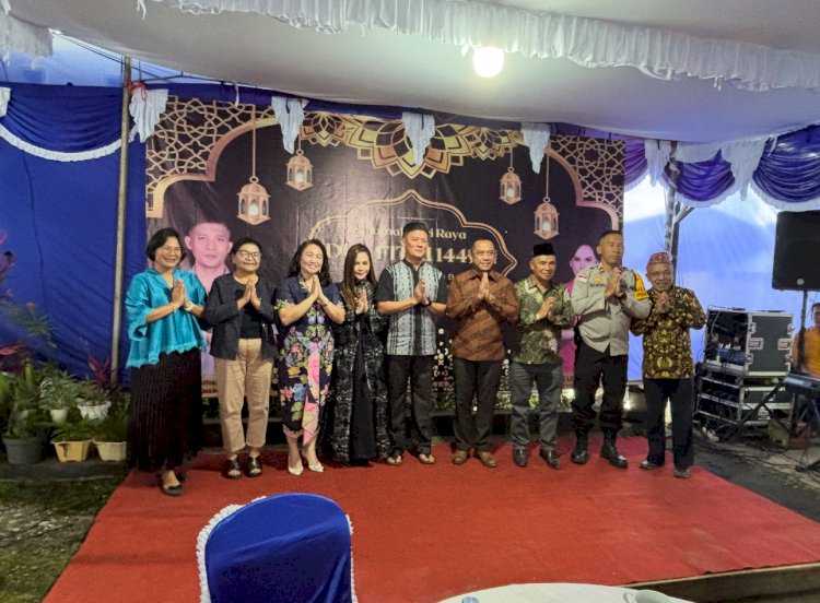 Kasih Tak Kenal Batas, di Hari Fitri Kapolres Manggarai Gelar Open House Berbagi Berkah Tanpa Pandang Kasta